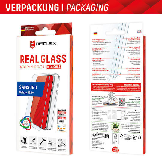 Displex Real Glass Tempered Glass (Galaxy S24+)