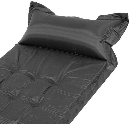 Selbstaufblasend Einzeln Camping Schlafmatte 193x68cm Dicke 3.5cm in Gray Farbe { pn }}