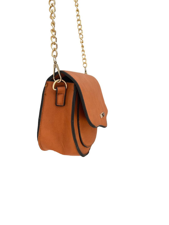 Damentasche Schultertasche Tabac Braun