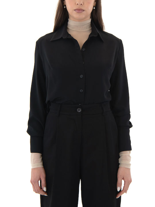 Moutaki Women's Long Sleeve Shirt Black