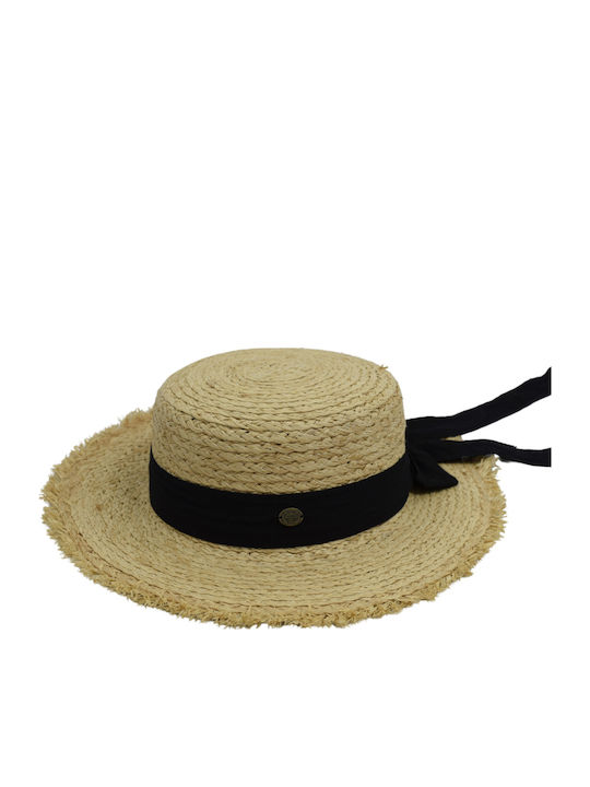 Frauen Stoffartig Hut Beige