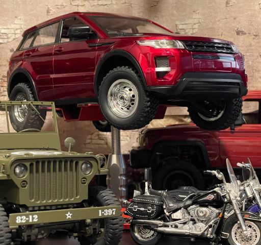 Land Rover Discovery Τηλεκατευθυνόμενο Αυτοκίνητο 4WD Κόκκινο