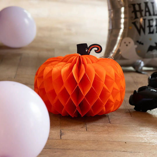 Party Pal Κρεμαστό Διακοσμητικό για Party Halloween σε Πορτοκαλί χρώμα 2τμχ