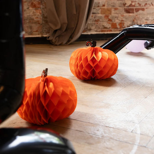Party Pal Κρεμαστό Διακοσμητικό για Party Halloween σε Πορτοκαλί χρώμα 2τμχ