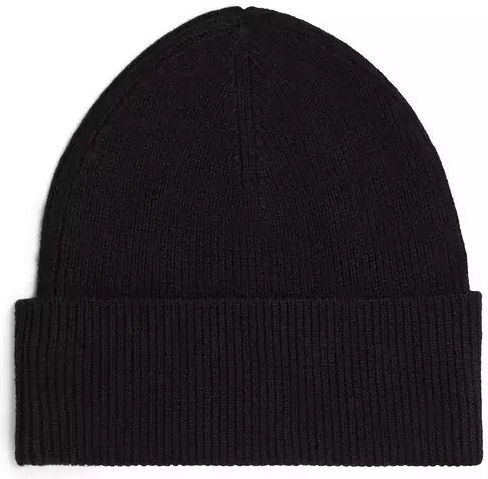 Essential Flag Beanie Γυναικείος Σκούφος Πλεκτός σε Μαύρο χρώμα