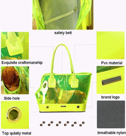 Dog/Cat Carrying Green Handbag for 4kg Pets