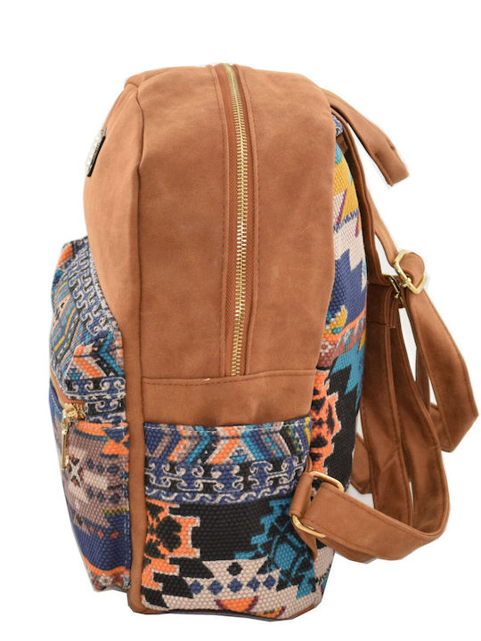 Damentasche Rucksack Braun