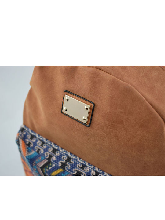Damentasche Rucksack Braun