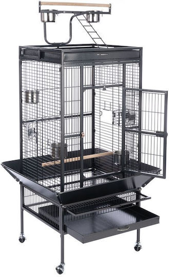 Cage For Small Medium Parrots Paris 82x78x164