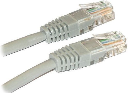 Lynx U/UTP Cat.6 (Gigabit) Καλώδιο Δικτύου Ethernet 15m Γκρι