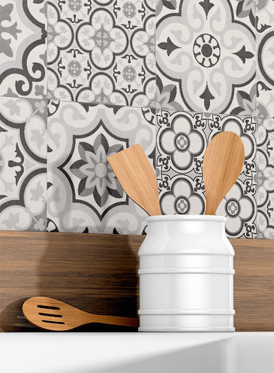 Decorative Sticker Tiles 1pcs 10x10cm