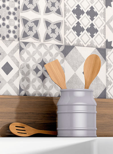 Decorative Sticker Tiles 1pcs 10x10cm