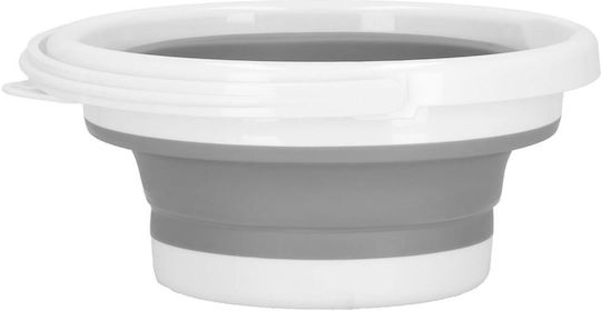 Pliabil Găleată Din plastic Capacitate 5lt Alb