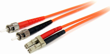 StarTech Καλώδιο Οπτικής Ίνας LC-ST 2m Πορτοκαλί