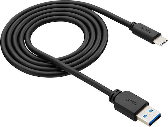 Canyon USB 3.0 Кабел USB-C Мъжки - USB-A 15W Черен 1м CNE-USBC4B