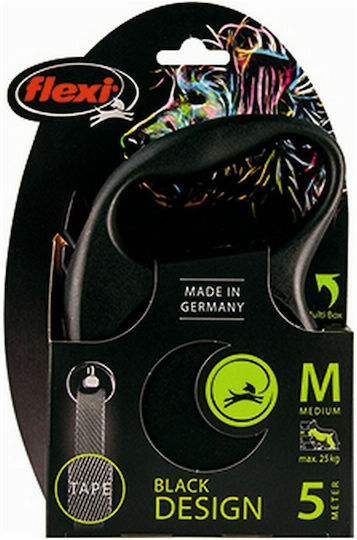 Flexi Hundeleine/Führleine Riemen in Weiß Farbe bis zu 50kg