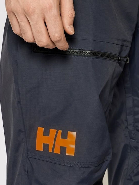 Helly Hansen Ανδρικό Μακρύ Παντελόνι Πεζοπορίας Μαύρο