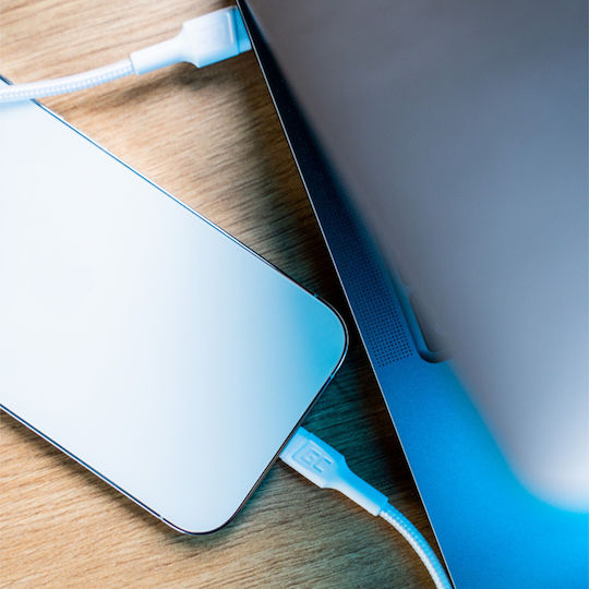 Green Cell USB-C към Lightning кабел 29W Бял 1м (KABGC07W)