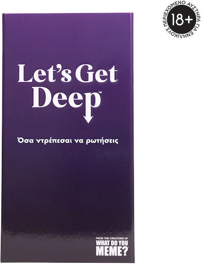 Board Game Get Deep for 2 Players 18+ Years Old AS