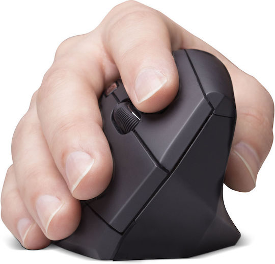 Connect IT CMO-2510 Wireless Ergonomic Vertical Mouse Black