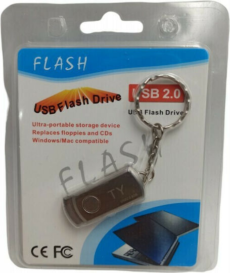 4GB USB 2.0 Stick Silver