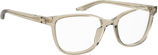 Under Armour Plastic Eyeglass Frame Beige UA 5036 10A