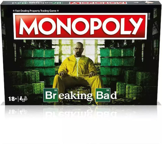 Επιτραπέζιο Παιχνίδι Monopoly - Breaking Bad για 2-6 Παίκτες 18+ Ετών (EN) Winning Moves
