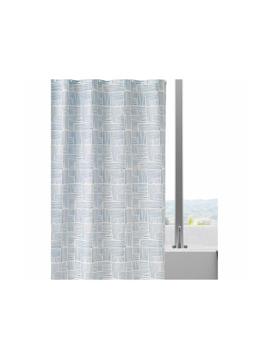 Kentia Logan Shower Curtain Fabric 180x180cm 19