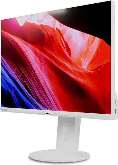 Lenovo C24d-20 IPS Monitor 24" FHD 1920x1200 με Χρόνο Απόκρισης 7ms GTG Λευκό