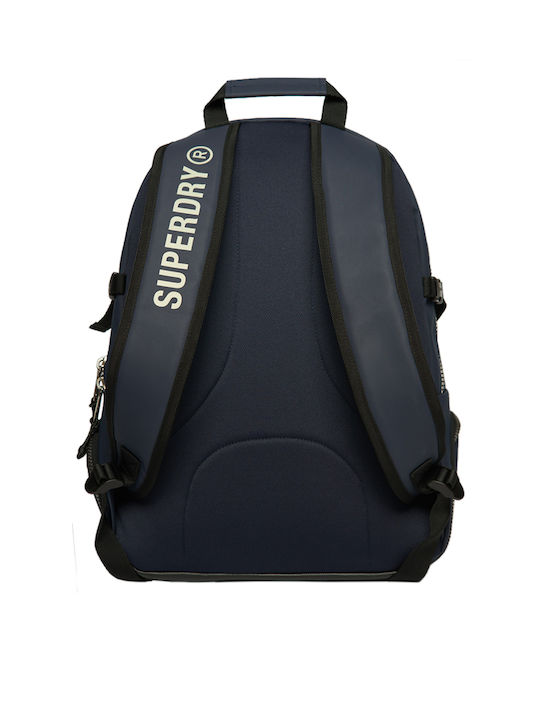 Superdry Tarp Men's Fabric Backpack Navy Blue 21lt