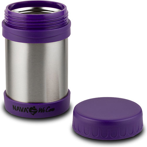 Nava Lunchbox Isolierte Lunchbox Inox Lila 350ml 1Stück
