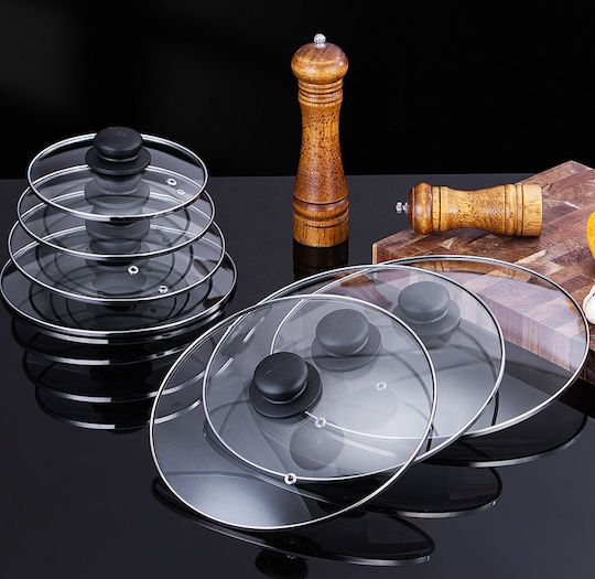 Cheffinger Капак за Тиган и Пот Стъклен 28см CF-GL28