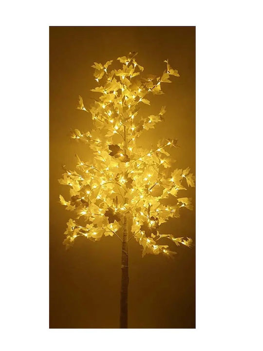 Christmas Tree Decorative 175cm with LED Lighting White