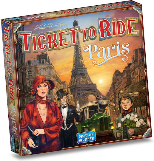 Επιτραπέζιο Παιχνίδι Ticket To Ride: Paris (EN) Days of Wonder