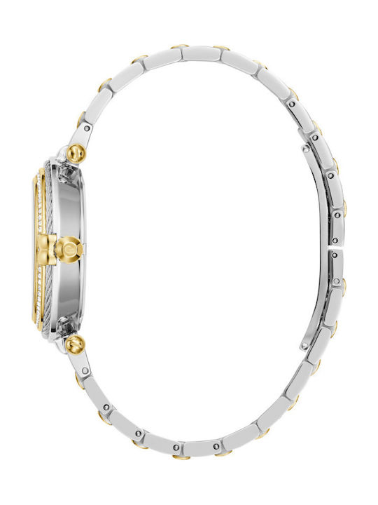 GC Watches Cable Ρολόι Μπαταρίας με Μεταλλικό Μπρασελέ