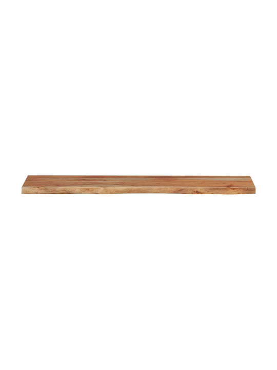 vidaXL Rectangular Table Surface made of Solid Wood Acacia 140x30x2.5cm 370243 1pcs