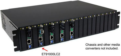 StarTech Media Converter 1τμχ ET91000LC2