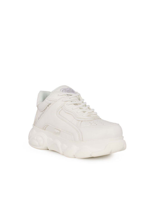 Buffalo Chunky Sneakers White