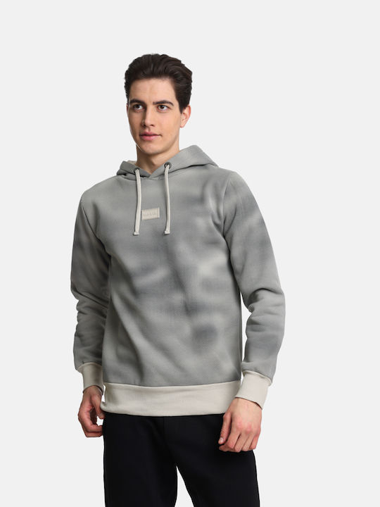 Paco & Co Sweatshirt Fleece with Hood Grey Beige