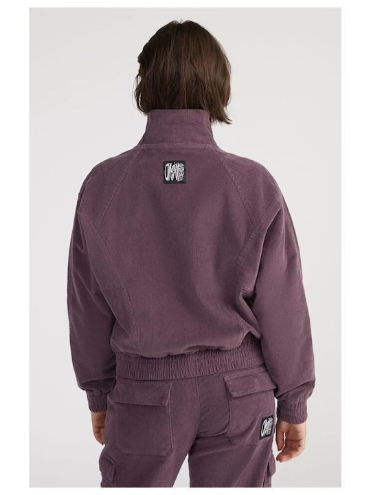 O'Neill Women's Short Lifestyle Jacket for Winter Purple