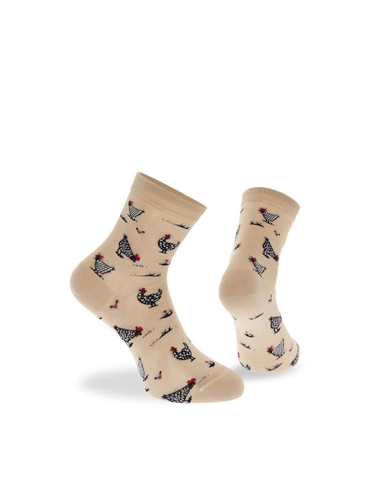 Walk Women's Socks Beige