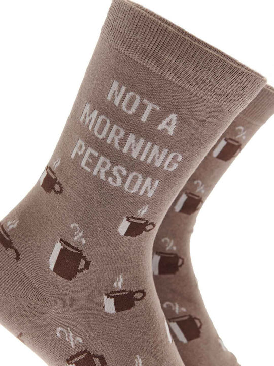 Walk Coffee Design Γυναικείες Κάλτσες Coffee