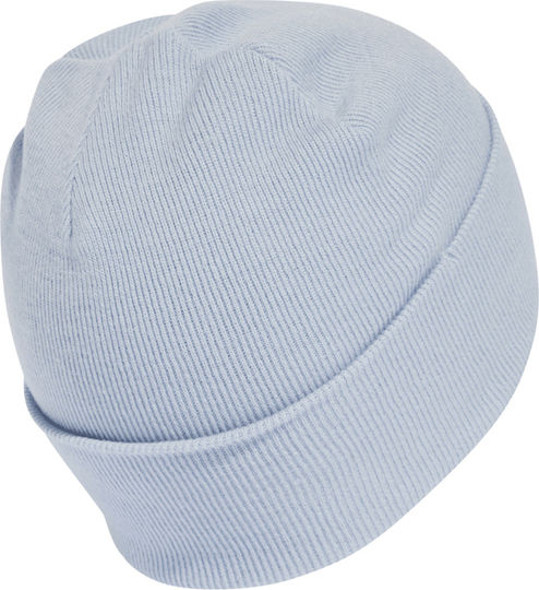 Tonal Met Bean Beanie Unisex Beanie Gestrickt in Hellblau Farbe