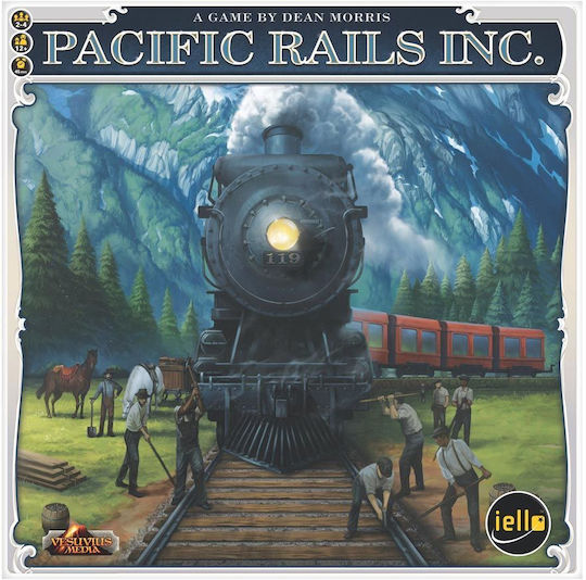 Επιτραπέζιο Παιχνίδι Pacific Rails Inc 2nd Edition για 2-4 Παίκτες 14+ Ετών (EN) Iello