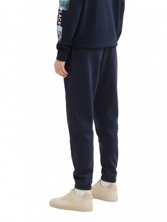 Pantaloni de trening cu Elastic Blue