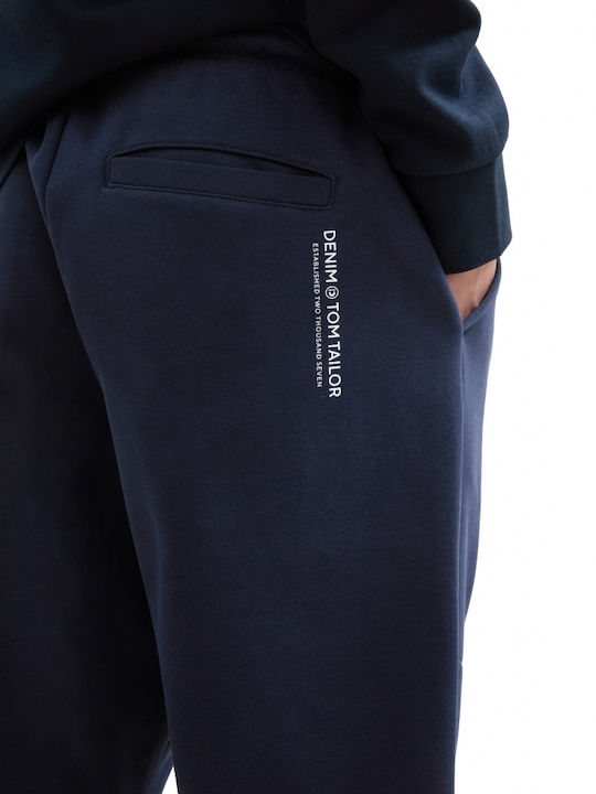 Pantaloni de trening cu Elastic Blue