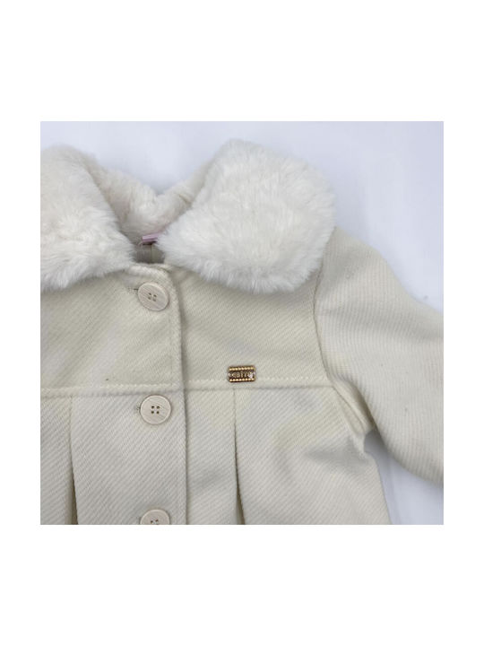 Evita Kids Coat ecru