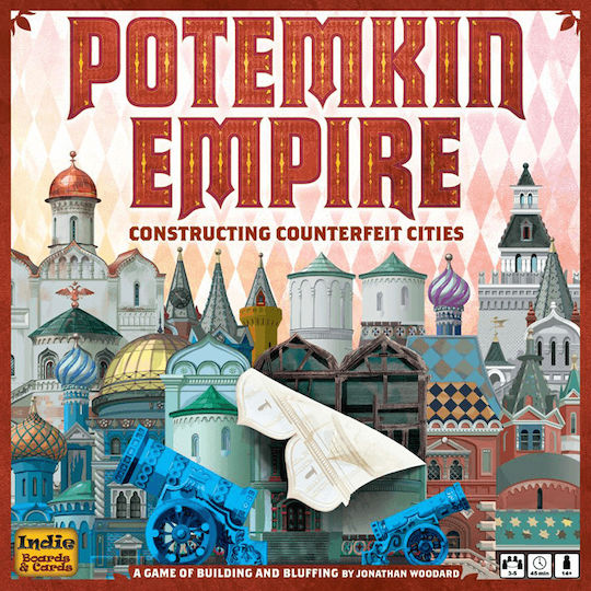 Настолна игра Potemkin Empire за 3-5 играчи 14+ години (EN) Indie Boards And Cards