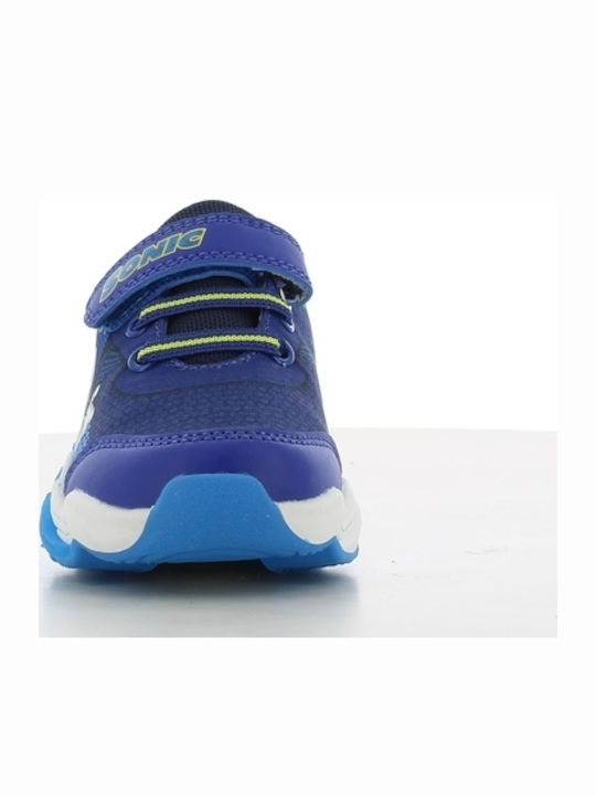 Sonic Kids Sneakers with Scratch & Lights Blue