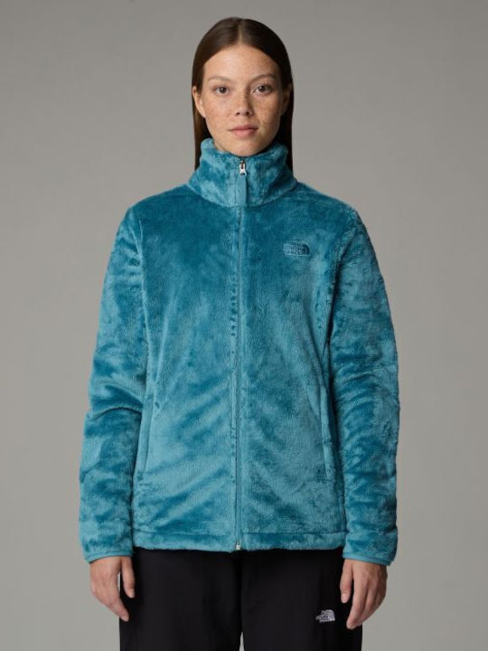 The North Face Women's Fleece Cardigan Algae Blue